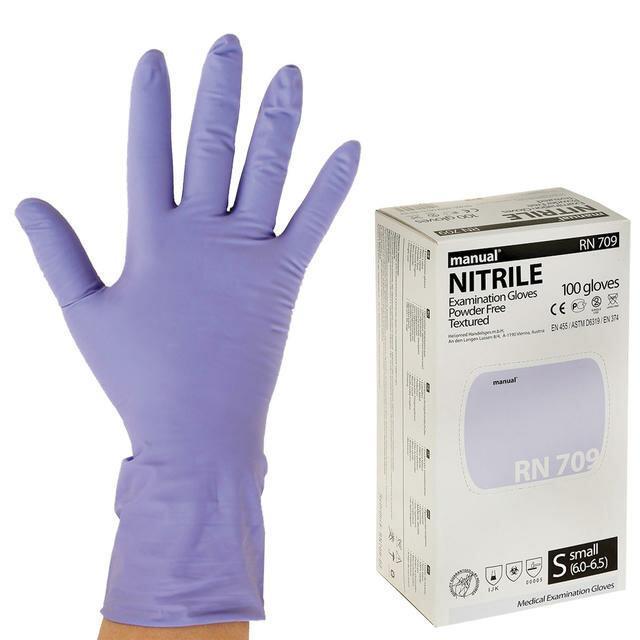 Guanti in nitrile small 100PZ