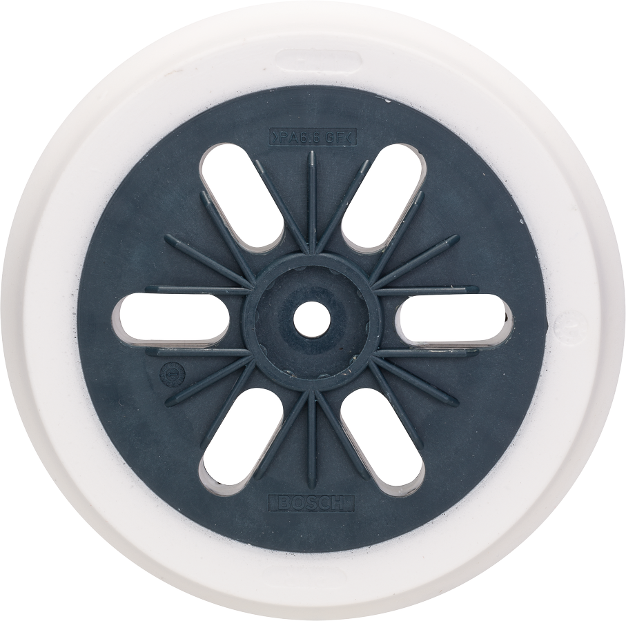 Platorello rigido Bosch 150 mm – compatibile con levigatrici GEX (Hook & Loop)