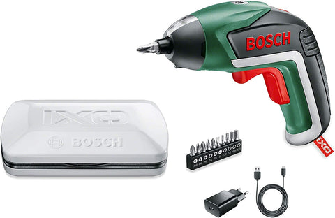 BOSCH Home and Garden IXO V - Versione Base Cacciavite con Batteria al Litio, 3.6 V, Verde